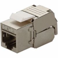 Addon ADD-C6FJK1TL-MT ADDON CAT6 FTP SHIELDED TOOLLESS KEYSTONE JACK 180 DEGREE