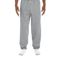 Gildan Sweatpants for men Sports Gray - Elasticized Cuffs elastic waistband wit