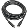 Eaton U420-003-G2-FL USB-C FLAT CABLE - USB 3.2 GEN 2 (10 GBPS), THUNDERBOLT 3 COMPATIBLE - USB-C LEF