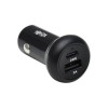 EATON TRIPP LITE SERIES CONNECTIVIT U280-C02-39W-1B USB CAR CHARGER DUAL-PORT 39W CHARGING USB-C 27W USB-A 12W