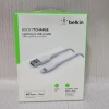 Belkin CAA001BT3MWH 3M BOOST CHARGE LIGHTNING TO USB-A CABLE WHITE