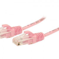 Belkin CE001B01-PNK-S BELKIN CAT6 SLIM 28AWG CABLE - PINK -1FT