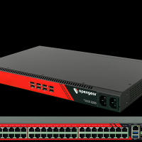 Opengear OM2248 48 SERIAL PT.1GBE SFP64GB SSD DOCKER SPTDUAL ACC14 PWR CRD