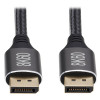 P580-006-8K6 6FT DISPLAYPORT 1.4 CABLE LATCHING CONNECTORS 8K 60HZ M/M BLK