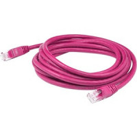 Addon ADD-7FCAT6A-PK 7FT PINK CAT6A UTP PVC BUBBLE BOOT