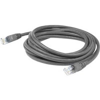 Addon ADD-150FCAT6A-GY 150FT GRAY CAT 6A PVC ETHERNET CABLE SNAGLESS BUBBLE BOOT RJ-45 M/M
