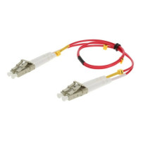 Addon ADD-LC-LC-2M5OM3P-RD 2M LC M/M OM3 RED FIBER PLENUM PATCH CBL