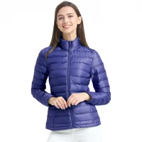 Puffer Jacket for Women Short Bomber Jacket full zip 
Lightweight Warm Casual wear for winter