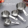Measuring Cups Set of 4 Stainless Steel for Dry Goods Good Quality For the serious home cook