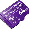 SANDISK - CSDCARD WDD064G1P0C-85AEL0 64GB WD PURPLE SC QD101 MICROSD CARD