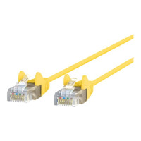 Belkin CE001B50-YLW-S BELKIN CAT6 SLIM 28AWG CABLE-YELLOW-50FT