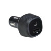 U280-C02-63W-1B USB CAR CHARGER DUAL-PORT 63W USB CHARGER USB C USB-A BLACK