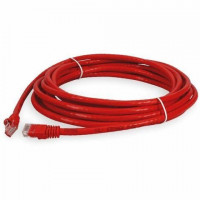 Addon ADD-25FCAT6-RD ADDON 25FT RED CAT 6 PVC ETHERNET CABLE SNAGLESS BUBBLE BOOT RJ-45 M/M