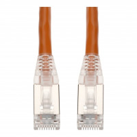 Addon ADD-5FCAT6S-OE ADDON 5FT ORANGE CAT 6 SHIELDED PVC ETHERNET CABLE SNAGLESS EASY CLEAR BOOT RJ-4