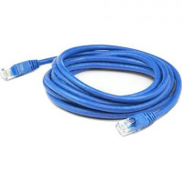 Addon ADD-0-5FCAT6A-BE 6IN BLUE CAT6A UTP PVC SNAGLESS BUBBLE BOOT PATCH CBL