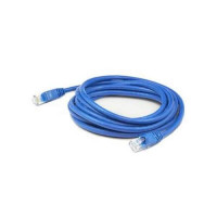 Addon ADD-100FCAT6A-BE 100FT BLUE CAT 6A PVC ETHERNET CABLE SNAGLESS BUBBLE BOOT RJ-45 M/M