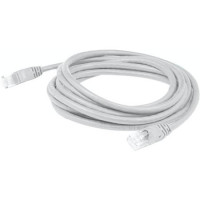 Addon ADD-3FCAT6A-WE 3FT WHITE CAT 6A PVC ETHERNET CABLE SNAGLESS BUBBLE BOOT RJ-45 M/M