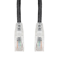 Addon ADD-7FCAT6-BK 7FT BLACK CAT6 UTP PVC SNAGLESS BUBBLE BOOT PATCH CBL