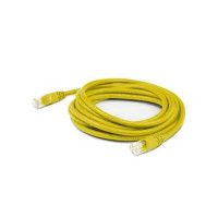 Addon ADD-4FCAT6-YW 4FT YELLOW CAT 6 PVC ETHERNET CABLE SNAGLESS BUBBLE BOOT RJ-45 M/M
