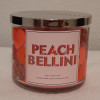 Bath & Body Works Peach Bellini scented candle - 3 wick candle