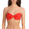 Red Bow Bandeau Bikini Top Strapless Bikini Top with optional strap