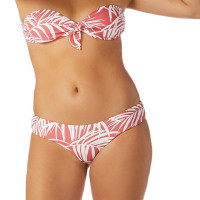 Raisins Santorini Bandeau Strapless Bikini Top With optional straps - Pink