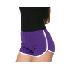 Ladies Gym Shorts Form hugging athletic gym shorts - Purple beach shorts