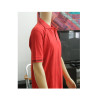 Men's Polo Shirt - Golf Shirt ,Short Sleeve Cotton Shirt with Collar Red