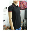 Men's Polo Shirt - Golf Shirt ,Short Sleeve Cotton Shirt with Collar Black
