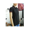 Men's Polo Shirt - Golf Shirt ,Short Sleeve Cotton Shirt with Collar Black