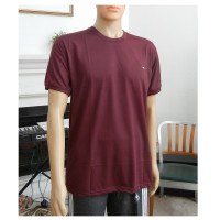 Basic Men's T-Shirt Round Neck Short Sleeve Cotton T-Shirt - Maroon