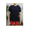 Basic Men's T-Shirt Round Neck Short Sleeve Cotton T-Shirt - Blue