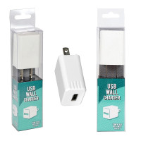 USB Wall Chargers White - 3-Pack