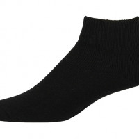 Women's Black Diabetic Quarter Socks Ankle Socks - Set of 3 Pairs - Foot Comfort Size 9-11