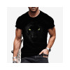 Men's T-Shirt Black Panther Eyes,Short Sleeve Tee Graphic T-Shirt Size M 3XL