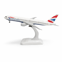 British Airways Airbus A380 Replica Toy Model with Stand Diecast Alloy with ABS plastic parts