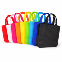 Reusable Gift Bags / Utility Bags / Party Bags - Assorted Colors - One Dozen