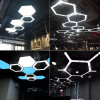 Hexagonal Chandelier - Ceiling Light - Pendant Light Contemporary Ceiling Lighting Artistic lighting for home and office, commercial and industrial use