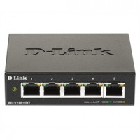D-Link DGS-1100-05V2 SWITCH - DGS-1100-05V2 - DESKTOP - WIRED - 1GBPS - NETWORKING / PORTS QTY: 5 - G