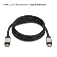 Siig CB-H20T11-S1 8FT HDMI CABLE WITH ETHERNET, 18GBPS, SUPPORTS ULTRA HIGH DEFINITION VIDEO RESOL