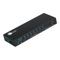 Siig ID-US0811-S1 10PORT INDUSTRIAL USB 3.1 GEN1 WITH DUAL USB-C HUB CHARGING