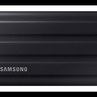 Samsung T7 1 TB Portable Rugged Solid State Drive - 2.5" External - Black