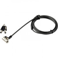 Startech LTULOCKKEY 6.6FT UNIVERSAL 3-IN-1 KEYED LAPTOP CABLE LOCK WITH 2 KEYS / INTERCHANGEABLE LOC