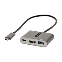 Startech CDP2HDUACP2 USB C MULTIPORT TRAVEL ADAPTER W/HDMI 4K 30HZ VIDEO - 13IN CABLE - USB-A 5GBPS/U
