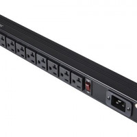 Startech RKPW101920 HORIZONTAL RACK MOUNT PDU 10 PORT SERVER RACK POWER STRIP