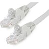 Startech N6LPATCH35GR 35FT GRAY CAT6 ETHERNET CABLE LSZH SNAGLESS PATCH CABLE LAN RJ45