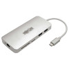 Eaton U442-DOCK8-GG EATON TRIPP LITE SERIES USB-C DOCK, DUAL DISPLAY - 4K 60 HZ HDMI, USB 3.X (5GBPS