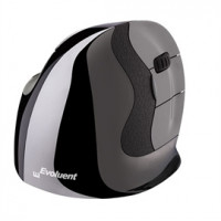 Evoluent VMDSW WORLDS FIRST MOUSE WITH GROOVED BUTTONS.YOUR FINGERTIPS REST IN A SHALLOW GROOVE