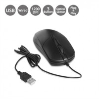 Siig JK-US0T11-S1 SIIG 3 BUTTONS USB OPTICAL MOUSE