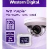 SANDISK - CSDCARD WDD128G1P0C-85AEL0 128GB WD PURPLE SC QD101 MICROSD CARD